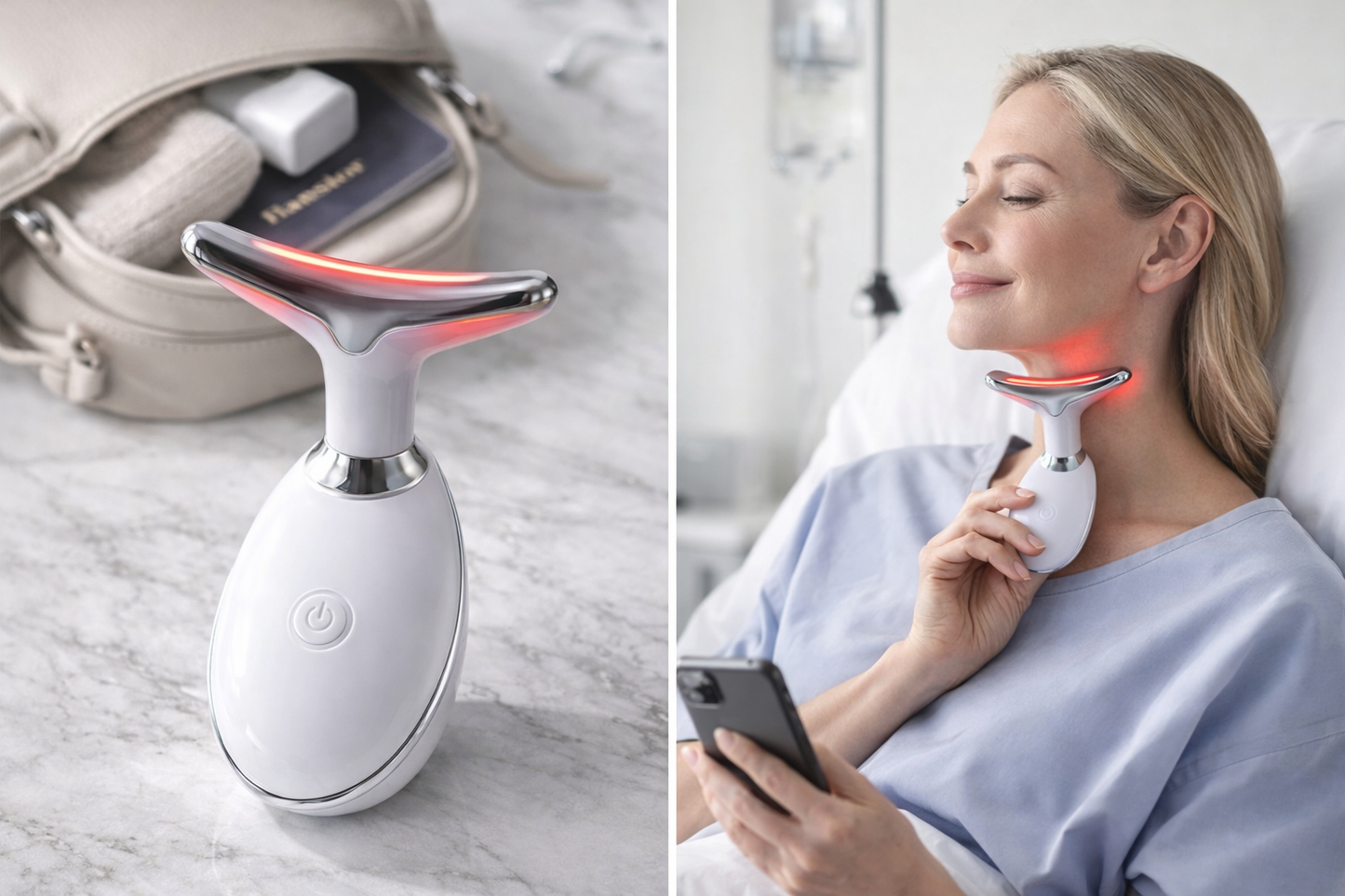 ZENVO LumaLift™ - Massaggiatore viso LED anti-age